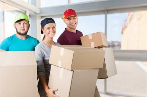 Flexible storage for moving, decluttering, and commercial use in Colliers Wood