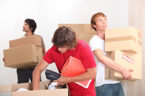 Professional removals support for a Colliers Wood household move with careful loading