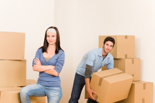 Office and home removals support for customers in Colliers Wood